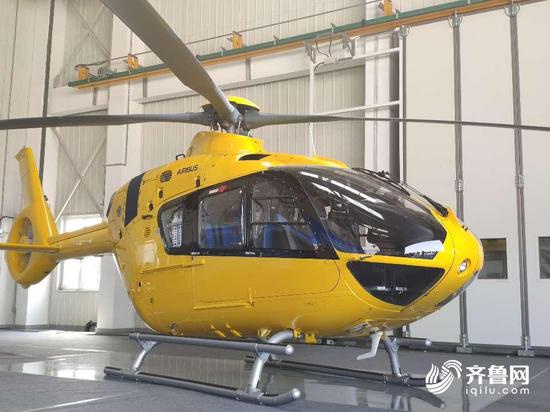 First domestically made Airbus H135 helicopter rolled off pr